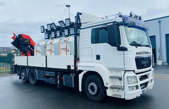 Lichtmast Cubes auf LKW Beleuchtung: Lichtmast Cubes auf LKW